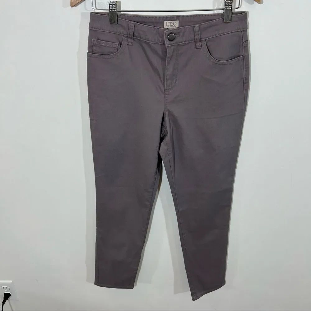 NWOT LOGO 5-Pocket Stretch Sateen Skinny Pants | Size 6